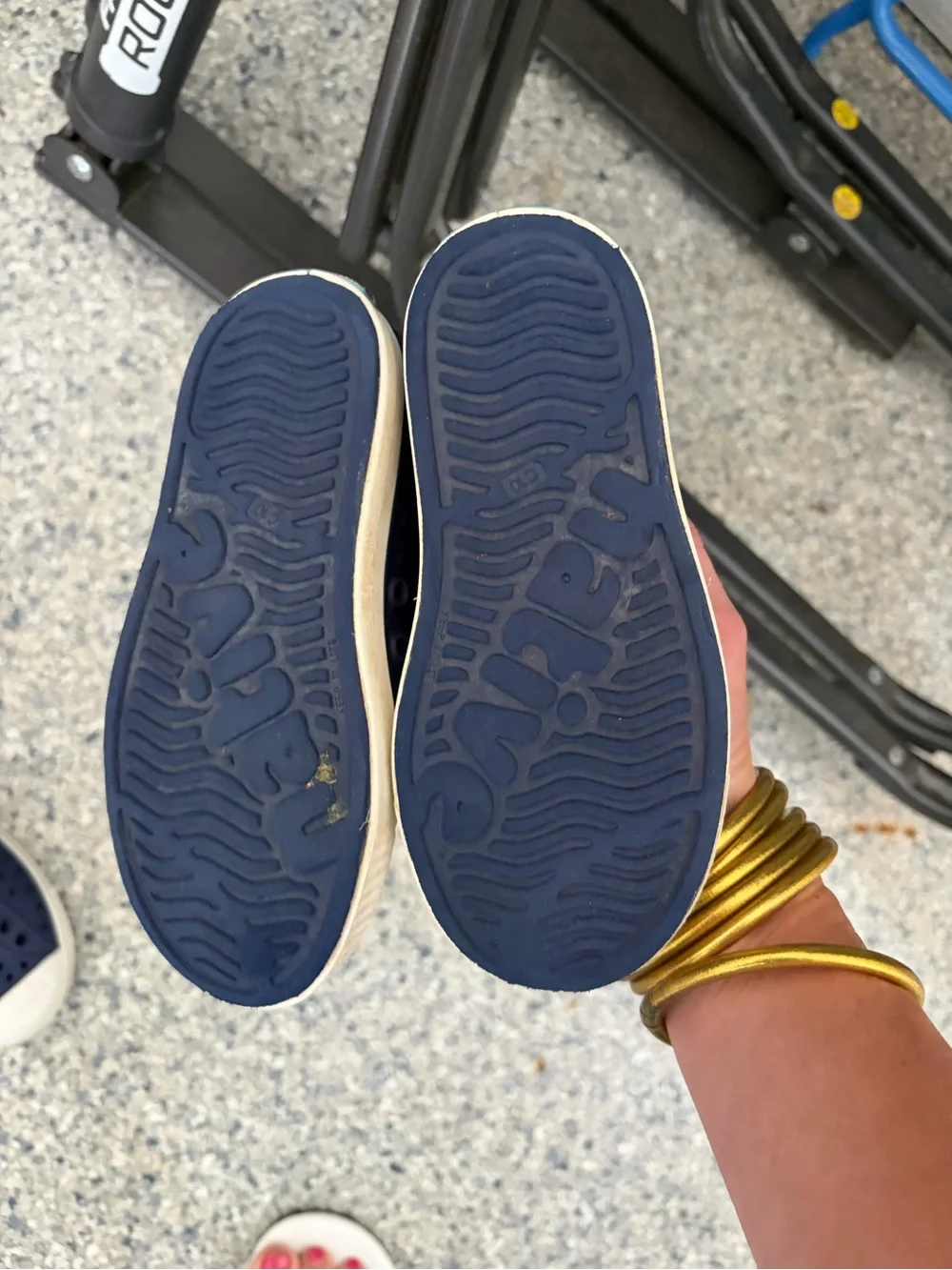 Native Kids Navy Blue Slip-On Water Shoes